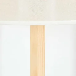 Lampes En Tissu-hofstein Bassagoda Lampadaire Écru, 1 lumière