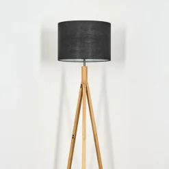 Lampes En Tissu-hofstein Bassagoda Lampadaire Écru, 1 lumière