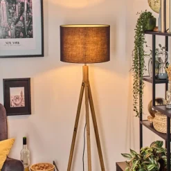 Lampes En Tissu-hofstein Bassagoda Lampadaire Écru, 1 lumière