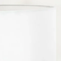 Lampes En Tissu-hofstein Bassagoda Lampadaire Écru, Noir, 1 lumière