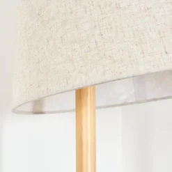 Lampes En Tissu-hofstein Bassagoda Lampadaire Écru, 1 lumière