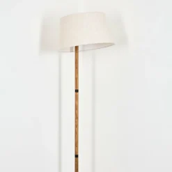 Lampes En Tissu-hofstein Bassagoda Lampadaire Écru, 1 lumière