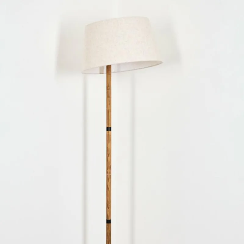 Lampes En Tissu-hofstein Bassagoda Lampadaire Écru, 1 lumière