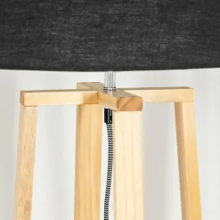 Lampes En Tissu-hofstein Bassagoda Lampadaire Écru, 1 lumière