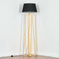 Lampes En Tissu-hofstein Bassagoda Lampadaire Écru, 1 lumière