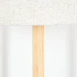 Lampes En Tissu-hofstein Bassagoda Lampadaire Écru, 1 lumière