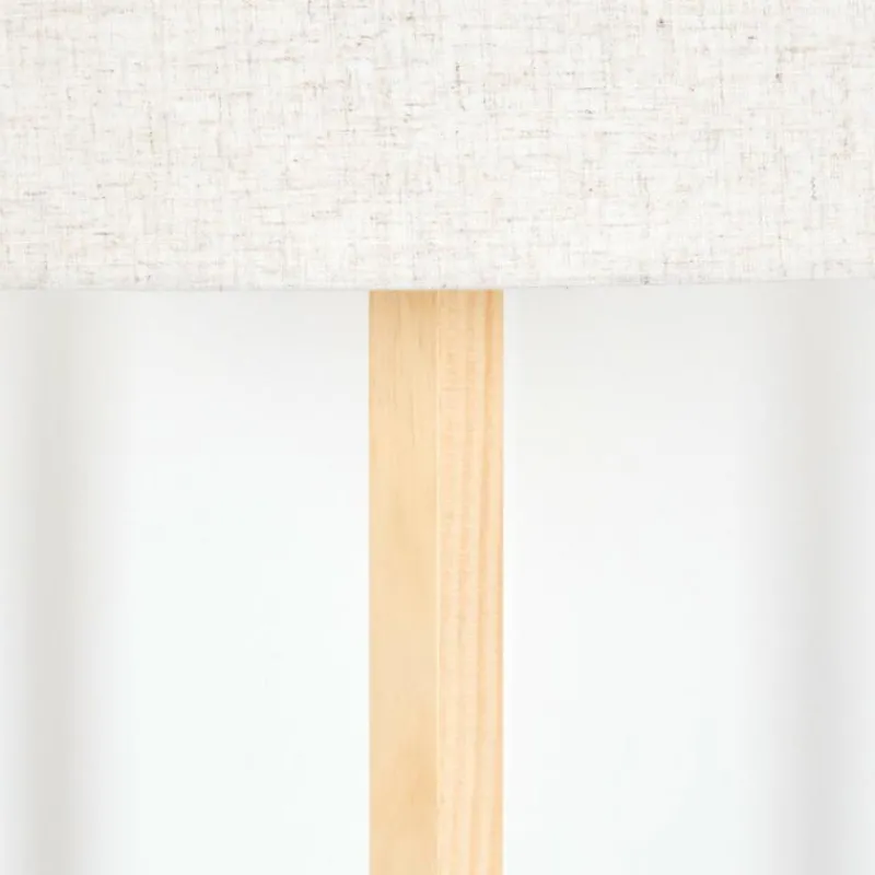 Lampes En Tissu-hofstein Bassagoda Lampadaire Écru, 1 lumière