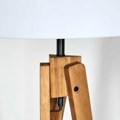 Lampes En Tissu-hofstein Bassagoda Lampadaire, Liseuse Écru, 1 lumière