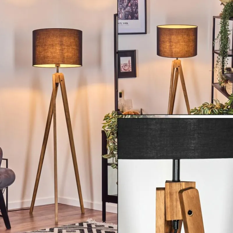 Lampes En Tissu-hofstein Bassagoda Lampadaire, Liseuse Écru, 1 lumière