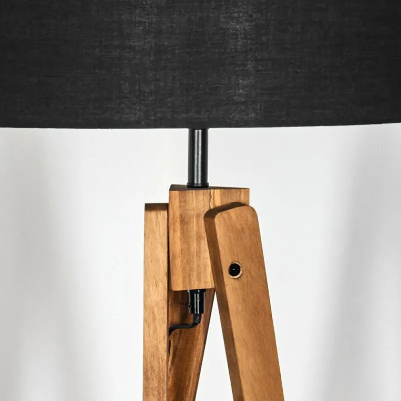 Lampes En Tissu-hofstein Bassagoda Lampadaire, Liseuse Écru, 1 lumière