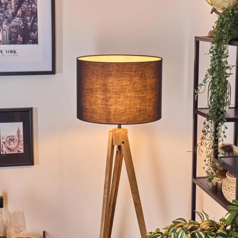 Lampes En Tissu-hofstein Bassagoda Lampadaire, Liseuse Écru, 1 lumière