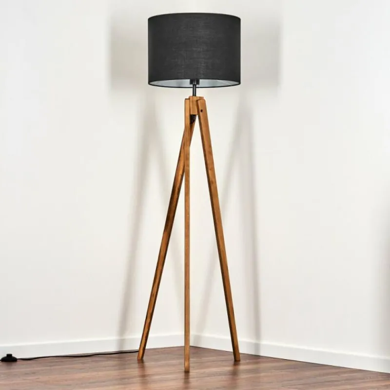 Lampes En Tissu-hofstein Bassagoda Lampadaire, Liseuse Écru, 1 lumière