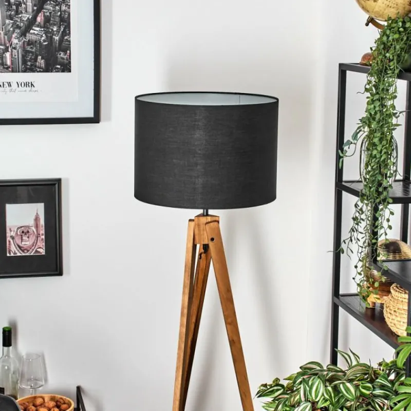 Lampes En Tissu-hofstein Bassagoda Lampadaire, Liseuse Écru, 1 lumière