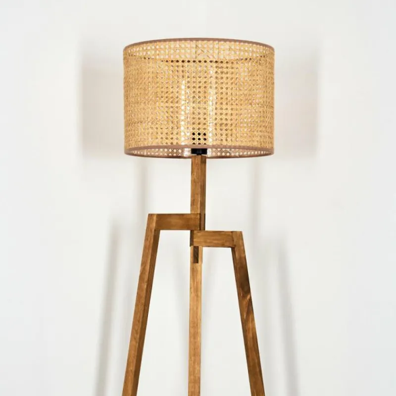 hofstein Bassagoda Lampadaire, Liseuse Écru, 1 lumière