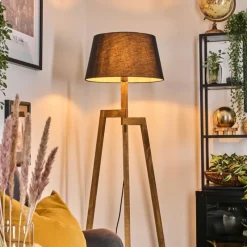 Lampes En Tissu-hofstein Bassagoda Lampadaire, Liseuse Écru, 1 lumière