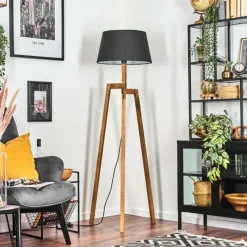 Lampes En Tissu-hofstein Bassagoda Lampadaire, Liseuse Écru, 1 lumière