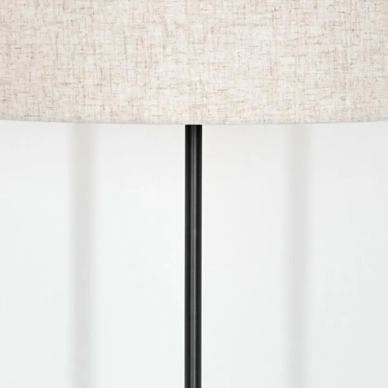 Lampes En Tissu-hofstein Bassagoda Lampadaire Noir, 1 lumière