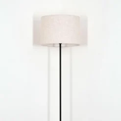 Lampes En Tissu-hofstein Bassagoda Lampadaire Noir, 1 lumière