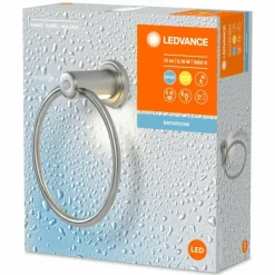 Luminaires Ledvance BATHROOM Luminaire de salle de bain LED Argenté, 1 lumière, Détecteur de mouvement* Éclairage Led