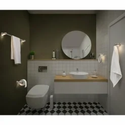 Luminaires Ledvance BATHROOM Luminaire de salle de bain LED Argenté, 1 lumière, Détecteur de mouvement* Éclairage Led