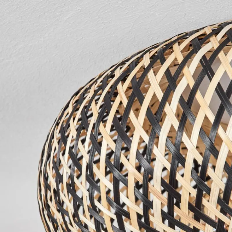 Luminaires Scandinaves-hofstein Bauro Plafonnier 40 cm Noir, 3 lumières