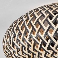 Luminaires Scandinaves-hofstein Bauro Plafonnier 40 cm Noir, 3 lumières