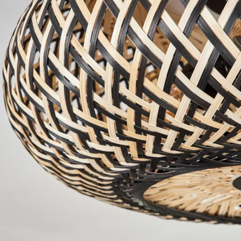 Luminaires Scandinaves-hofstein Bauro Plafonnier 40 cm Noir, 3 lumières