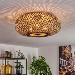 Luminaires Scandinaves-hofstein Bauro Plafonnier Noir, 3 lumières