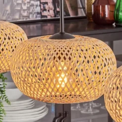 Luminaires Scandinaves-hofstein Bauro Suspension Noir, 3 lumières