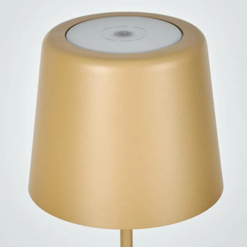 hofstein Belece Lampe de table d'extérieur, Lampe à poser LED Beige, 1 lumière