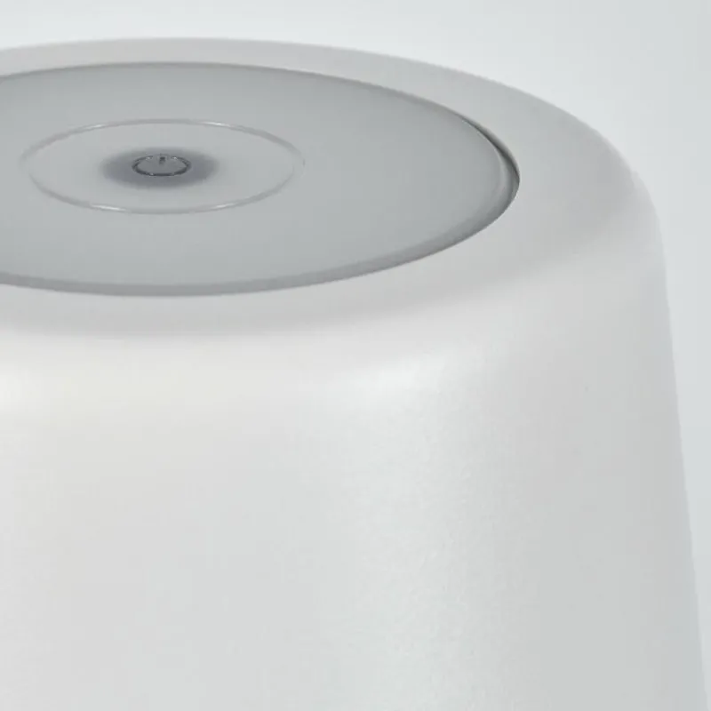 hofstein Belece Lampe de table d'extérieur, Lampe à poser LED Blanc, 1 lumière