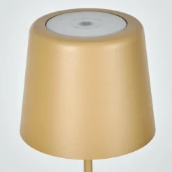 hofstein Belece Lampe de table d'extérieur, Lampe à poser LED Beige, 1 lumière