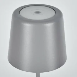 hofstein Belece Lampe de table d'extérieur, Lampe à poser LED Gris, 1 lumière