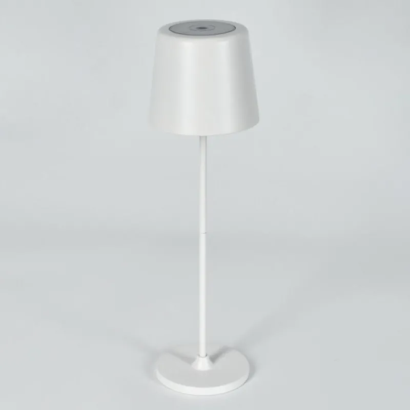 hofstein Belece Lampe de table d'extérieur, Lampe à poser LED Blanc, 1 lumière