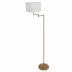 Lampes En Tissu-Luminaires Steinhauer Bella Lampadaire Bronze, 1 lumière