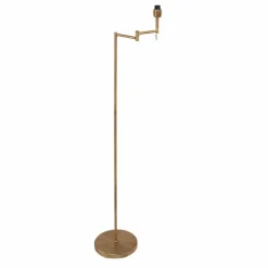 Lampes En Tissu-Luminaires Steinhauer Bella Lampadaire Bronze, 1 lumière