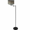 Luminaires Steinhauer Bella Lampadaire Noir, 1 lumière* Lampadaires Et Lampes Sur Pied