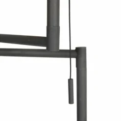 Lampes En Tissu-Luminaires Steinhauer Bella Lampadaire Noir, 1 lumière