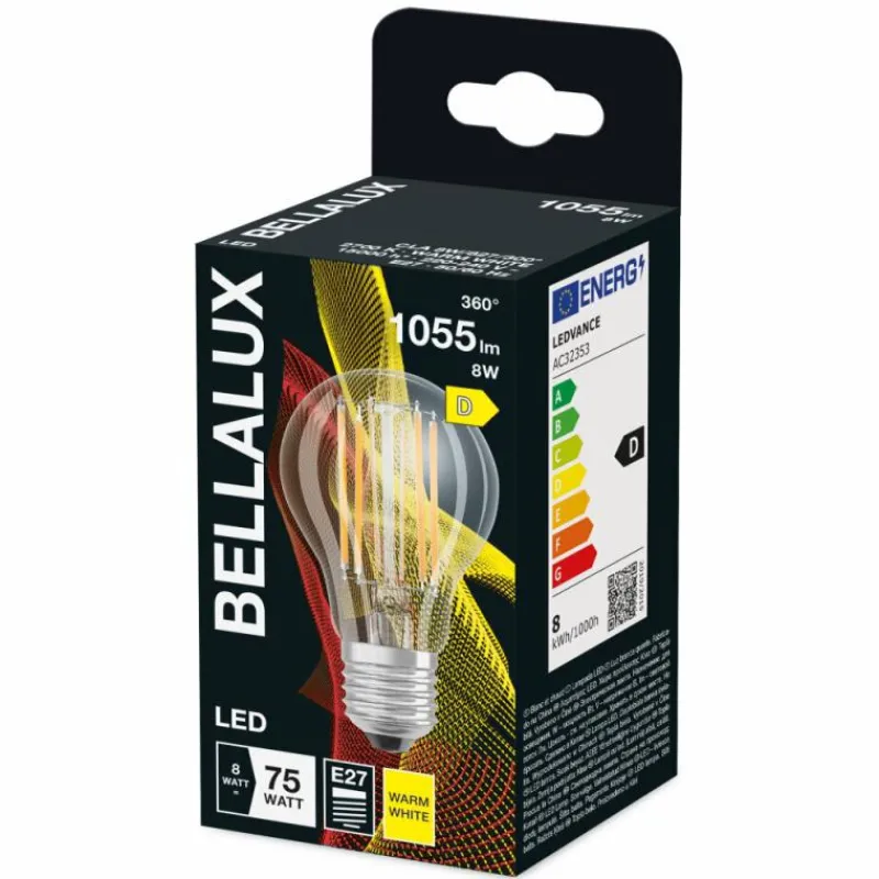 BELLALUX ® LED E27 7,5 watt 2700 kelvin 1055 lumen