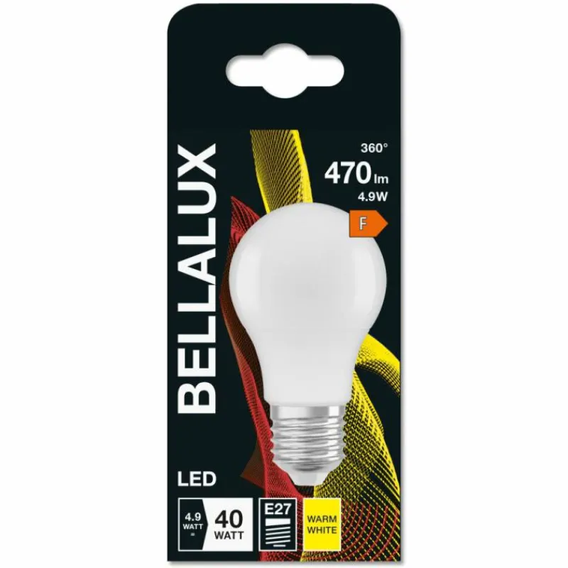 BELLALUX ® LED E27 4,9 watt 2700 kelvin 470 lumen