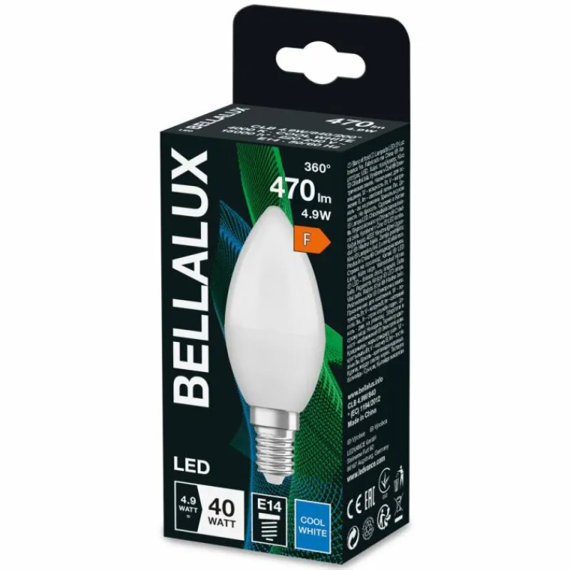 BELLALUX ® LED E14 4,9 watt 4000 kelvin 470 lumen