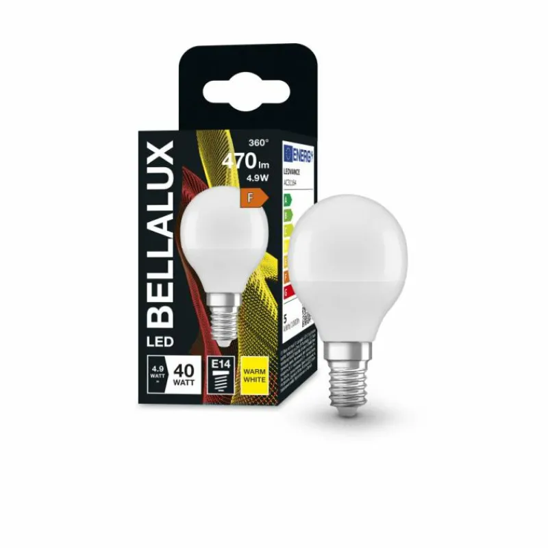 BELLALUX ® LED E14 4,9 watt 2700 kelvin 470 lumen