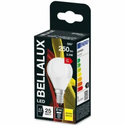 BELLALUX ® LED E14 3,3 watt 2700 kelvin 250 lumen