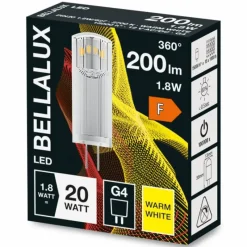 BELLALUX ® LED G4 1,8 watt 2700 kelvin 200 lumen