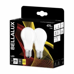 Luminaires Ledvance BELLALUX Lot de 2 LED E27 4,9 watt 2700 kelvin 470 lumen