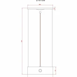 Suspension Verre Fumé-Luminaires Globo Lighting Bendy Lampe à poser LED Noir, 1 lumière