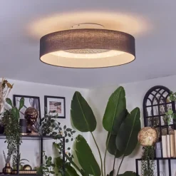 hofstein Benesal Plafonnier, Ventilateur de plafond lumineux LED Blanc, 1 lumière, Télécommandes