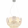 Luminaires Globo Lighting Benjamin Lustre Chrome, 8 lumières* Lustres