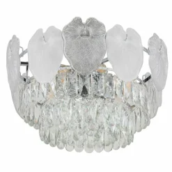 Luminaires Globo Lighting Benjamin Plafonnier Chrome, 8 lumières* Plafonniers