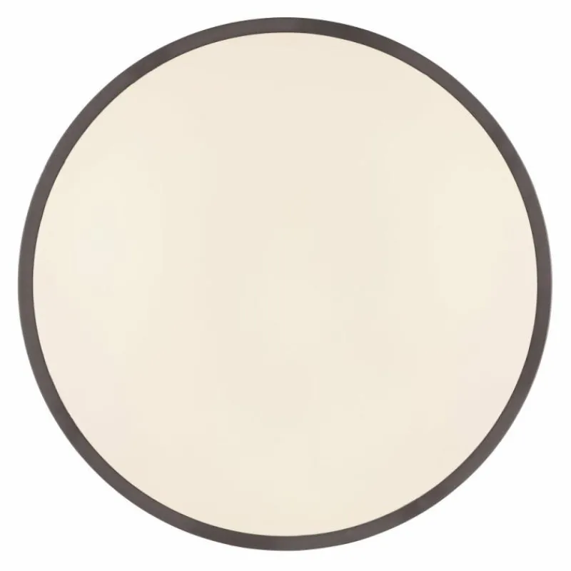 Luminaires Globo Lighting Betha Plafonnier LED Brun, Blanc, 1 lumière, Télécommandes, Changeur de couleurs* Éclairage Led